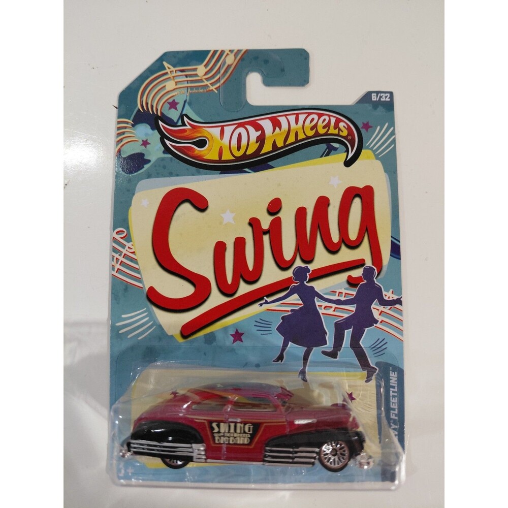 NIP Hot Wheels Jukebox 1:64 Die Cast Delta Swing 1947 Chevrolet Fleetline Car